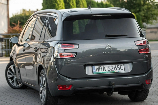 Citroen C4 Grand Picasso cena 45700 przebieg: 211400, rok produkcji 2015 z Lidzbark małe 379